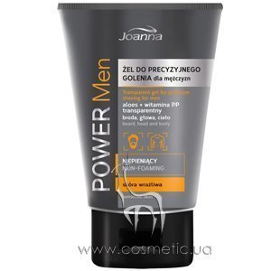 ���� ��� ������ Joanna Power Men Transparent Gel For Precision Shaving