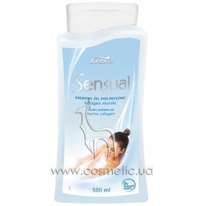 ����-���� ��� ���� � ������� ���������� Joanna Sensual Creamy Shower Gel Marine Gollagen