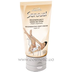 ���� ��� ��� �������������� � ��������� ������ Joanna Sensual Regenerative Foot Cream Argan Oil