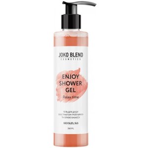 ���� ��� ���� c ���������� ���������� � ������ ������� Joko Blend Enjoy Shower Gel Relax Time