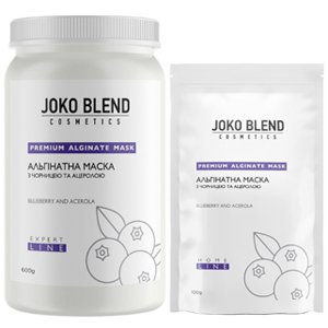 ����������� ����� � �������� � �������� Joko Blend Premium Alginate Mask Blueberry and Acerola