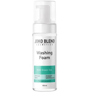 ����� ��� �������� � ������� ���� ��� ������ ���� Joko Blend Washing Foam with Green Tea