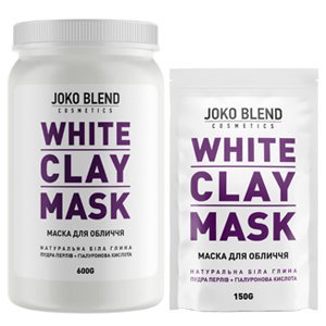 ����� �������� ����� ��� ���� Joko Blend White Clay Mask