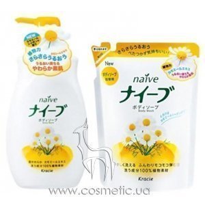 ����������� ���� ��� ���� � ���������� ������� Kanebo Naive Chamomile Body Wash And Refill