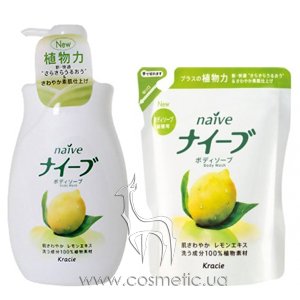 ����������� ���� ��� ���� � ���������� ������ Kanebo Naive Lemon Body Wash
