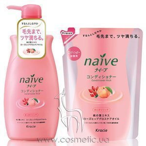 ����������������� ����������� ��� ����� ������������ ����� � ���������� ������� � ��������� Kanebo Naive Peach & Rosesip Oil Rich Conditioner