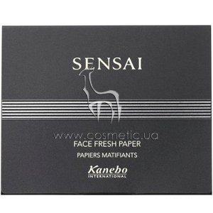 ���������� �������� ��� ���� Kanebo Sensai Face Fresh Paper