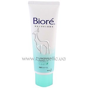 ����� ��� �������� ������� KAO Biore Facial Wash Cool Harb