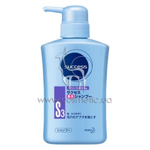 Мужской шампунь-кондиционер с лечебными ингредиентами KAO Success S3 Shampoo