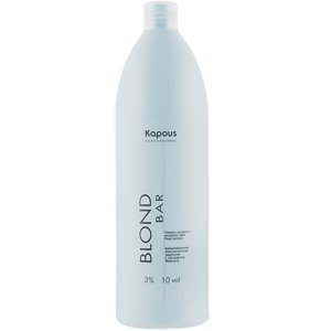 Кремообразная окислительная эмульсия с экстрактом жемчуга 3% Kapous Professional Blond Bar Cremoxon Vol.10 (3%)