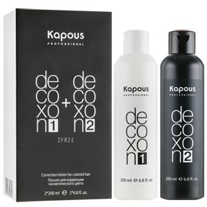 Средство для коррекции нежелательного косметического оттенка волос Kapous Professional Decoxon Correction Lotion For Colored Hair