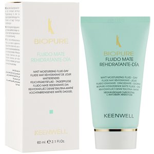 ���������� ����������� ������� ����� ��� ������ ���� Keenwell Biopure Matte Moisturising Fluid-Day
