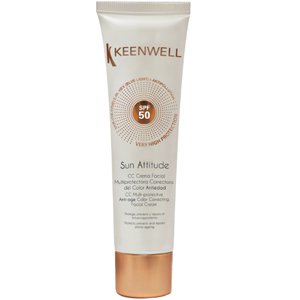 �������������� ���� � ��������� �������� Keenwell Sun Attitude CC Multi-Protective Anti-Age Color Correcting Facial Cream SPF50