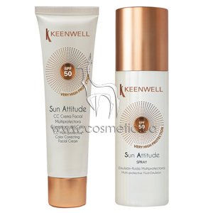 ����� ��� ������ Keenwell Crema CC Facial SPF 50 & Emulsion Fluida SPF 50