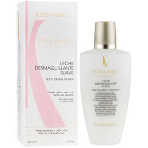 Мягкое молочко для снятия макияжа для чувствительной кожи Keenwell Premier Caress Soft Demake Up Milk
