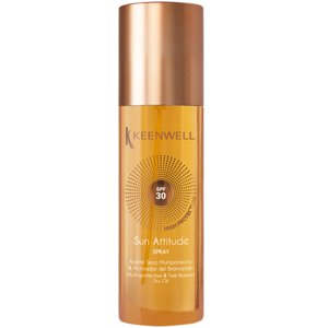 �������������� ����� ����� ��� ������ Keenwell Sun Attitude Multi-Protective Tan Booster Dry Oil Spray SPF30