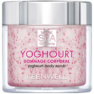����� ��� ���� ����������� ������ Keenwell Spa Of Beauty Yoghourt Body Scrub Strawberry