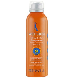 Солнцезащитный прозрачный спрей Keenwell Wet Skin Transparent Solar Spray SPF30