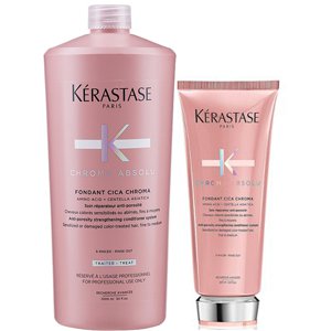 ����������� ��� ���������� �������� ���������� �������������� � ������������ ����� Kerastase Chroma Absolu Fondant Cica Chroma