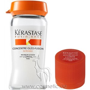 �������� ��� ��������� ������� ����� ����� �� ���� ���������� Kerastase Fusio-Dose Concentre Oleo-Fusion & Booster