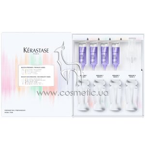 ����� ��� �������������� ������������� ����� Kerastase Fusio-Dose Homelab Booster Cicafibre Set