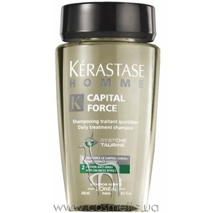 ������� ��� ������ ����� Kerastase Homme Capital Force Daily Treatment Shampoo Anti-Oiliness Effect