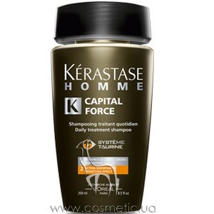 ����������� ������� ��� ������ Kerastase Homme Capital Force Daily Treatment Shampoo Densifying Effect