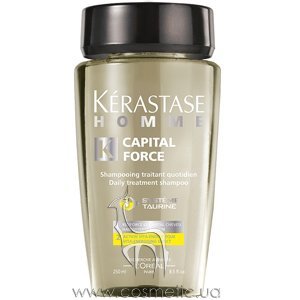 ���������� �������������� ������� ��� ������ Kerastase Homme Capital Force Daily Treatment Shampoo Vita-Energising Effect