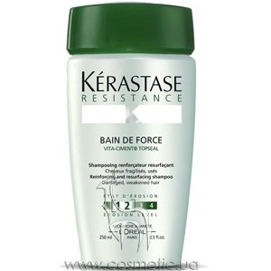 ������� ��� ����������� ����� Kerastase Resistance Bain de Force Reinforcing and Resurfacing Shampoo