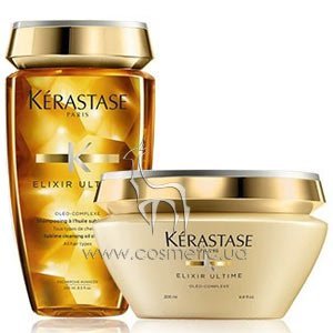 ����� ������� ��� ����� (������� � �����) Kerastase Set Elixir Ultime