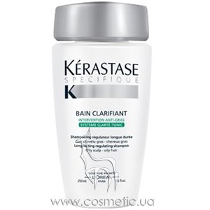 Регулирующий шампунь для жирных волос и кожи головы Kerastase Specifique Bain Clarifiant Long Lasting Regulating Shampoo