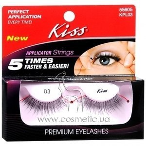 ��������� ������� � ������������ ������ ����� Kiss Premium Eyelashes kpl03