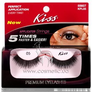 ��������� ������� � ������������ �������� ����� Kiss Premium Eyelashes kpl05