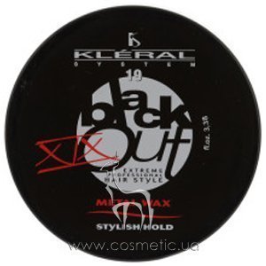 ���� ��� ����� � ������� Kleral System Black Out Metal Wax