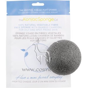 ����� ��� �������� ���� � ��������� ����� Konjac Sponge Facial Puff Bamboo Charcoat