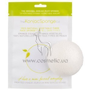 ����� ��� �������� ���� ����� Konjac Sponge Facial Puff Pure White