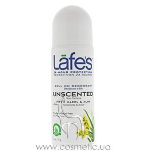 ����������� ��������� ���������� ��� ������ Lafe's Natural Hemp Oil Roll-On Deodorant Unscented