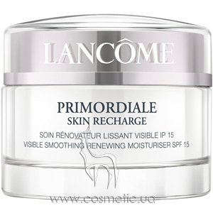 ������� ���� �� ������ ��������� �������� ���� Lancome Primoradiale Skin Recharge Visible Smoothing Renewing Moisturiser SPF 15