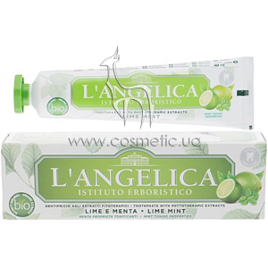 Зубная паста «Лайм и мята» L'Angelic Toothpaste Lime Mint