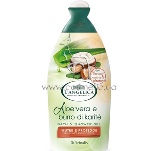 ���� ��� ���� � ����� �������� � ������ � ���� ���� � ������ �� L'Angelica Officinalis Bath & Shower Gel Aloe Vera & Karite