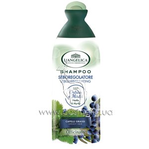 ���������������� ������� � �������� � ������ L'Angelica Officinalis Sebum Regulating Shampoo Nettle & Myrtle