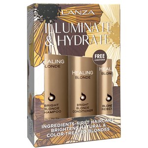 ����� ��� ����� �� �������� �������� L'anza Healing Blonde Holiday Trio Box