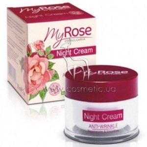 ������ ���� ��� ���� �� ������ Lavena My Rose Of Bulgaria Anti-Wrinkle Night Cream