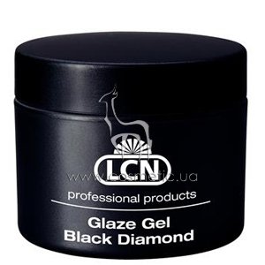�������������� ���� � �������� ����� LCN Glaze Gel Black Diamond