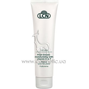 ����������� ���� � ���������� LCN Moisturizing Foot Vitamins E & F Cream