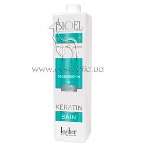 Шампунь для поврежденных волос Кератин LeCher Кeratin Bioel Shampoo