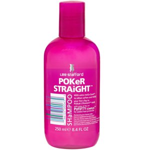 ������� ��� ����������� ����� � ������������ Lee Stafford Poker Straight Shampoo