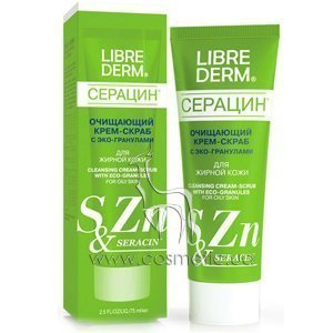 ��������� ����-����� ��� ���� � ���-��������� Librederm Cleansing Cream-Scrub with Eco-Granules