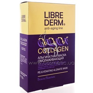 ������������� ����������� ����� Librederm Collagen Anti-Aging Rejuvenating Alginate Mask