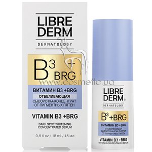 ������������ ���������-���������� Librederm Dermatology B 3 + BRG Concentrated Serum